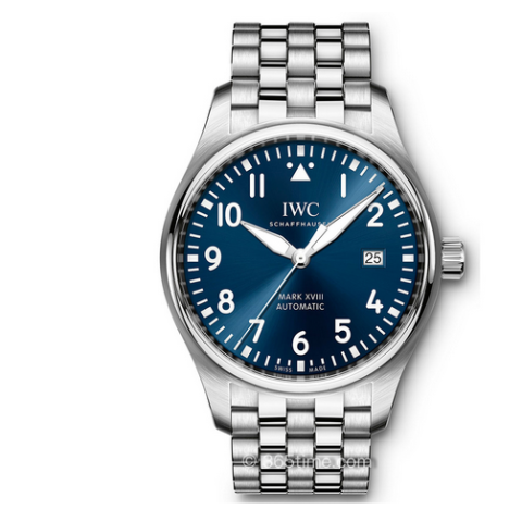 iwc 마크 18 스틸 벨트 블루 플레이트 S급 레플리카 시계