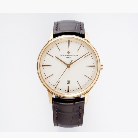 바쉐론 콘스탄틴 패트리모니 플래티넘 흰판 옐골 40mm S급 레플리카 시계