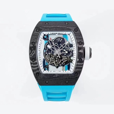 리차드밀 부바왓슨 RM055 블루 러버밴드 S급 레플리카 시계