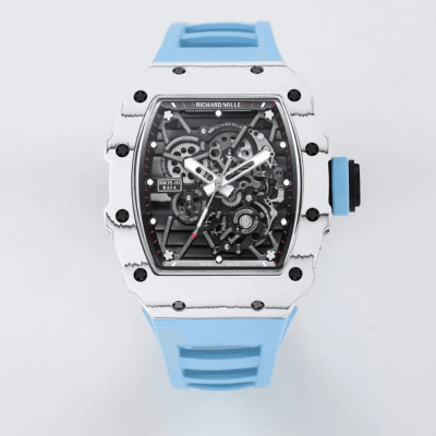 리차드밀 라파엘 나달 화이트 블루 러버밴드 RM35-01 S급 레플리카 시계