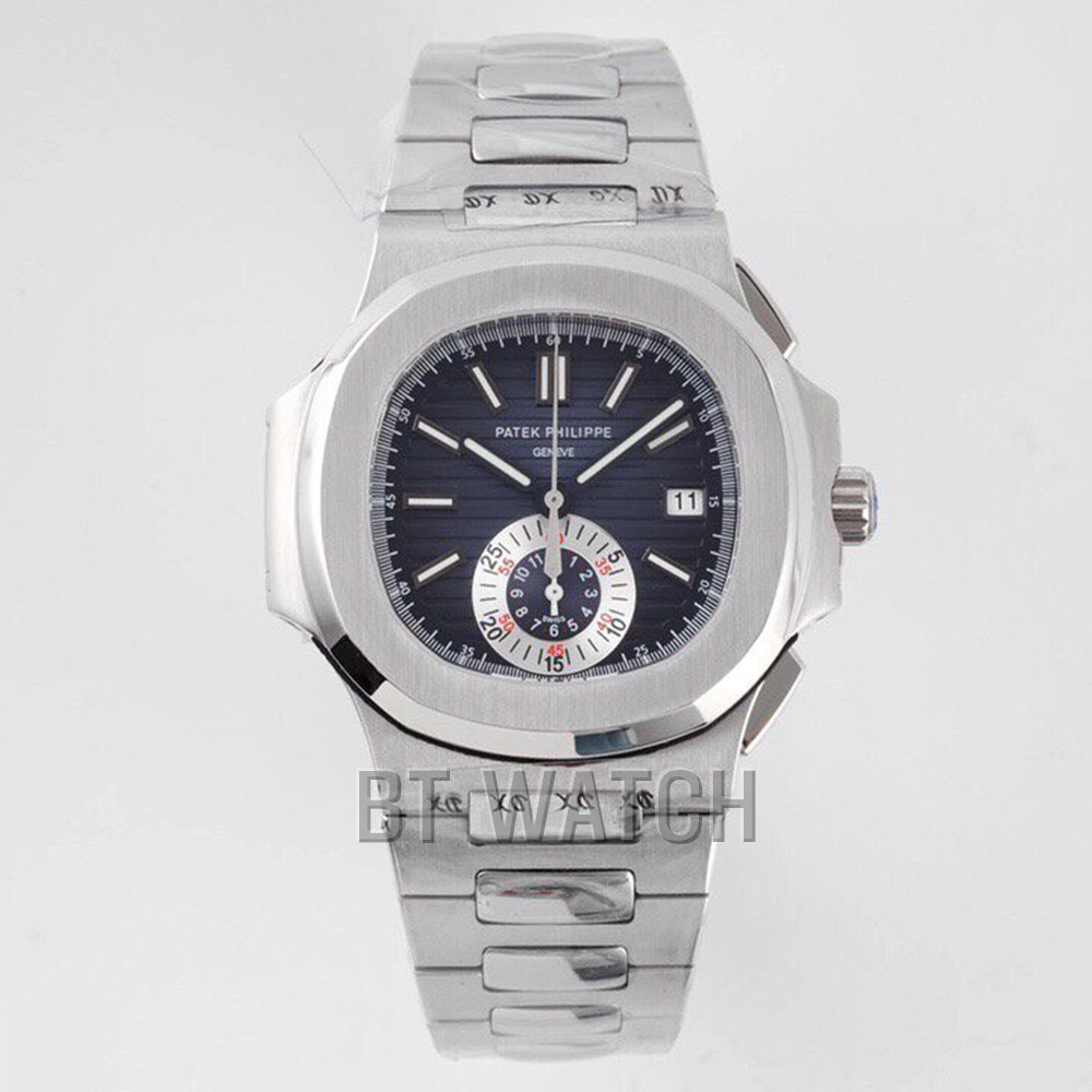 파텍필립 노틸러스 트래블타임 청판 스틸 5980 40mm Patek Philippe Nautilus