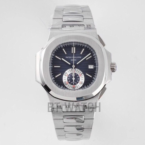 파텍필립 노틸러스 트래블타임 청판 스틸 5980 40mm Patek Philippe Nautilus