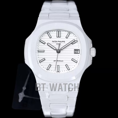 파텍필립 노틸러스 5711 핑크 다이얼 세라믹 40mm Patek Philippe Nautilus