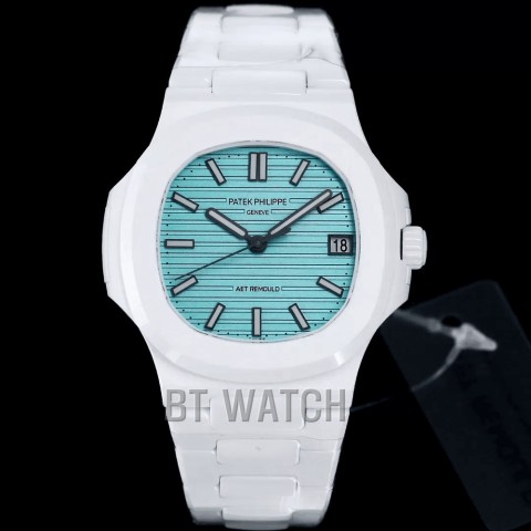 파텍필립 노틸러스 5711 티파니 다이얼 세라믹 40mm Patek Philippe Nautilus