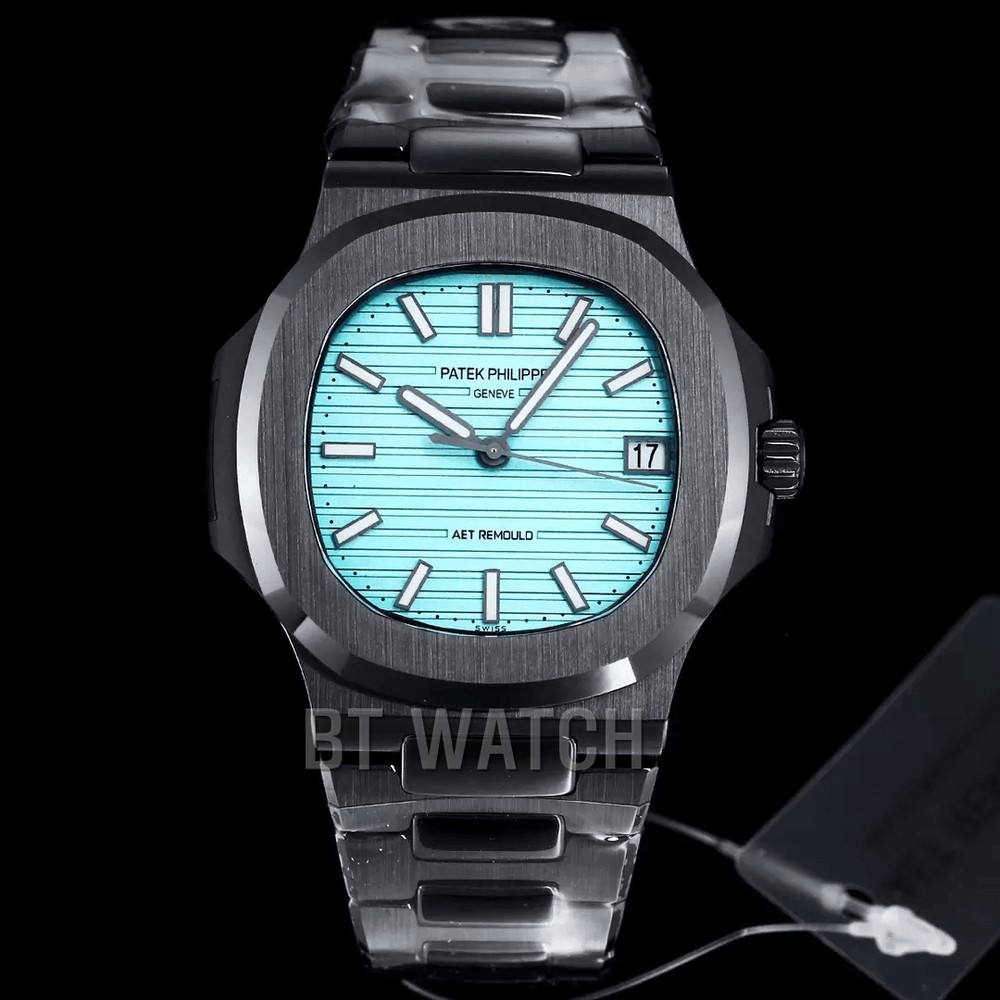 파텍필립 노틸러스 5711 티파니 다이얼 블랙 세라믹 40mm Patek Philippe Nautilus