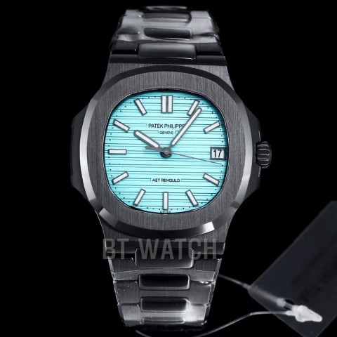 파텍필립 노틸러스 5711 티파니 다이얼 블랙 세라믹 40mm Patek Philippe Nautilus