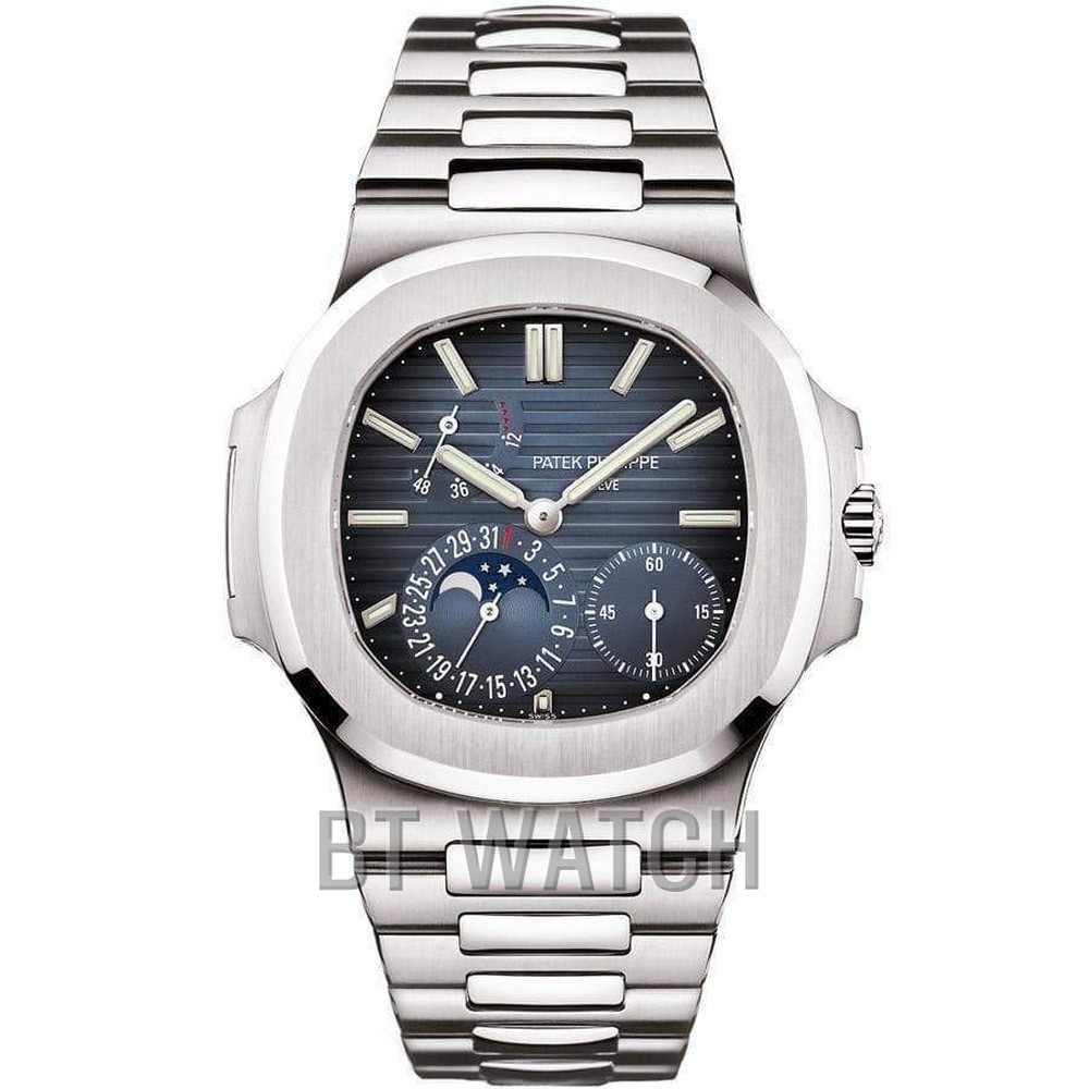 (국내 입고 중)파텍필립 노틸러스 5712 문페이즈 네이비 다이얼 40mm Patek Philippe Nautilus