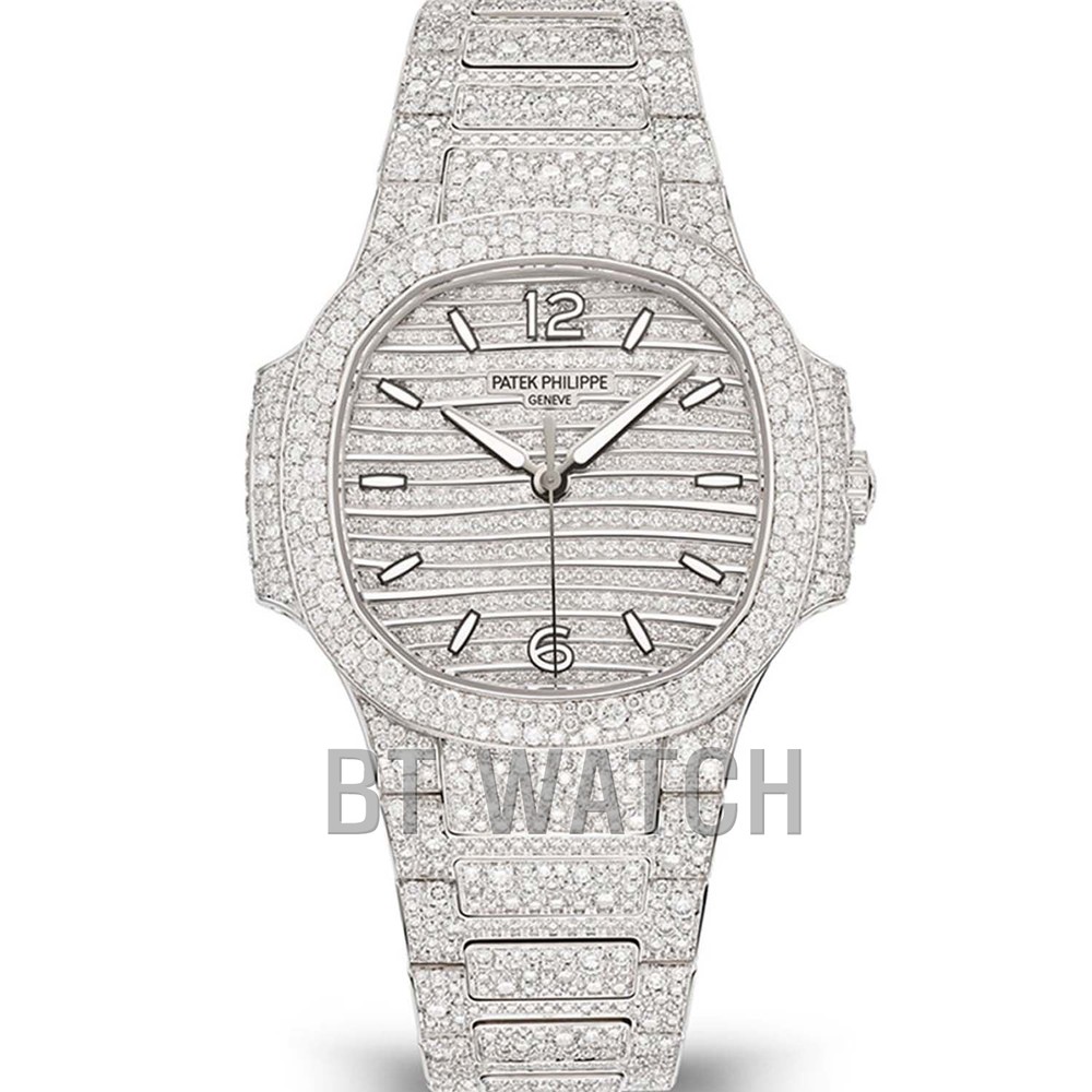 파텍필립 노틸러스 시리즈 파베 세팅 7118 35mm Patek Philippe Nautilus