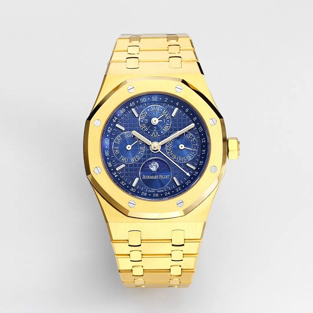 오데마피게 로얄오크 퍼페츄얼 청판 옐로우 금통 26574 Audemars Piguet Royal Oak
