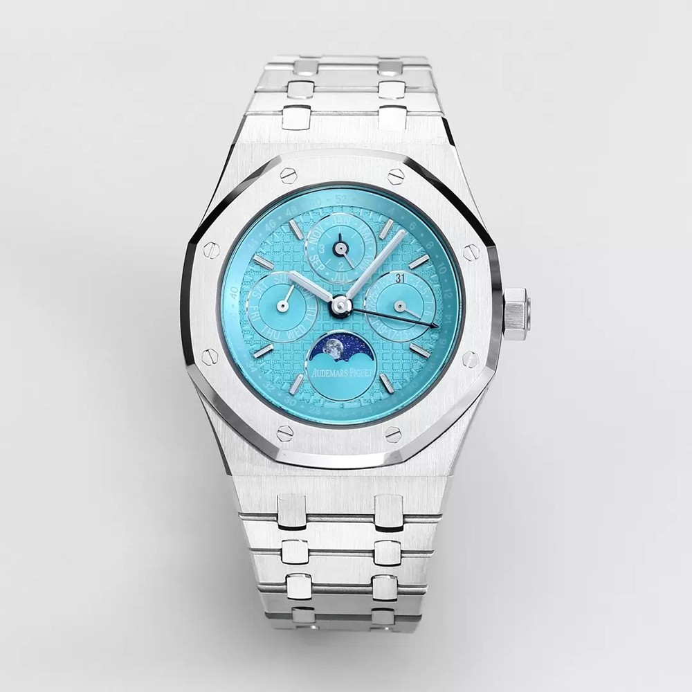 오데마피게 로얄오크 퍼페츄얼 티파니 블루 스틸 26574 Audemars Piguet Royal Oak