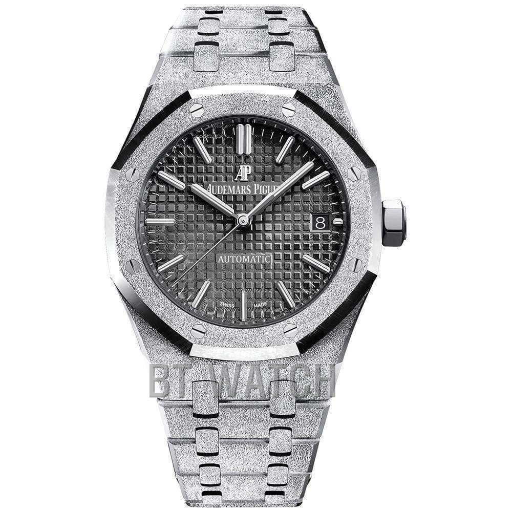오데마피게 프로스트 로얄오크 그레이 다이얼 37mm 15454 Audemars Piguet Royal Oak