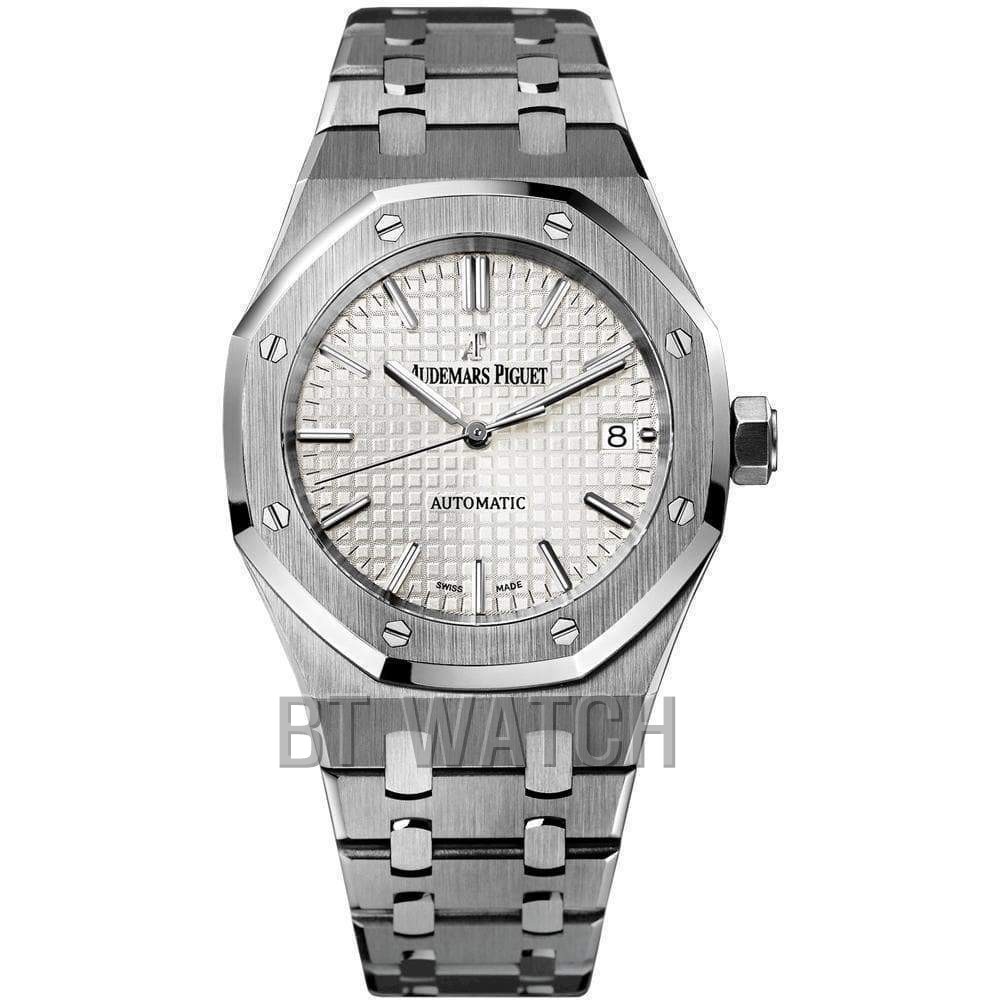 오데마피게 로얄오크 화이트 다이얼 37mm 15450 Audemars Piguet Royal Oak