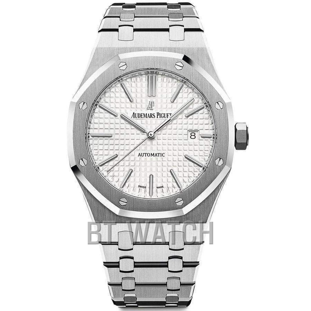 오데마피게 로얄오크 15400 화이트 스틸 41mm Audemars Piguet Royal Oak