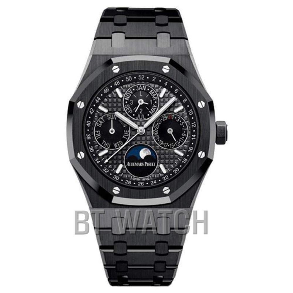 오데마피게 로얄오크 퍼페츄얼 캘린더 26579 블랙 세라믹 Audemars Piguet Royal Oak