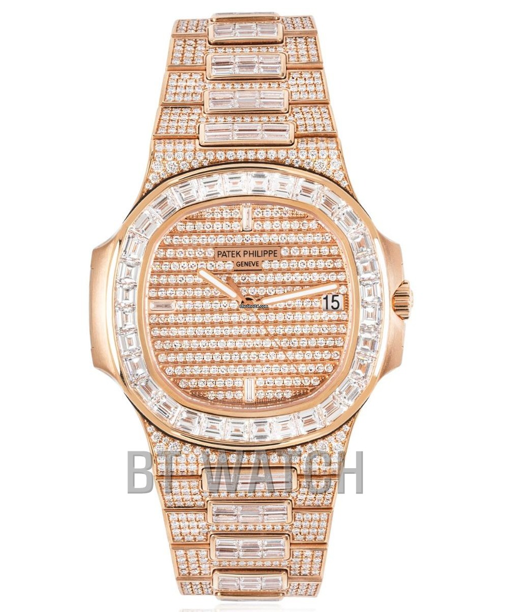 파텍필립 노틸러스 5719/1G-001 다이아몬드 로즈골드 Patek Philippe Nautilus