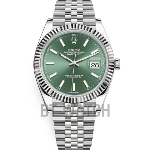 롤렉스 데이저스트 민트 그린 다이얼 41mm 쥬빌레 Rolex Datejust