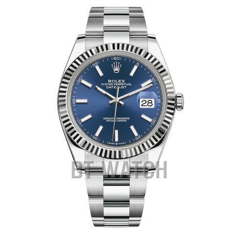 롤렉스 데이저스트 스틸 청판 오이스터 41mm 126334 Rolex Datejust
