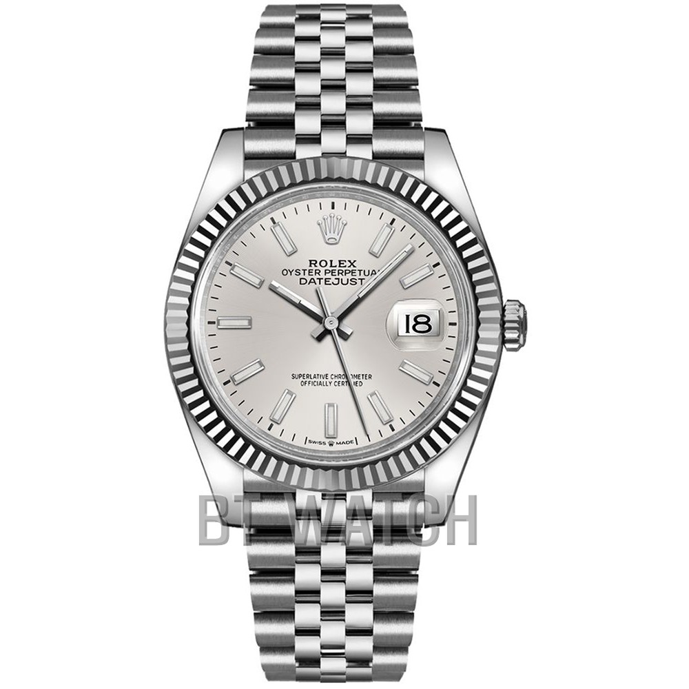 롤렉스 데이저스트 실버 다이얼 41mm 쥬빌레 Rolex Datejust