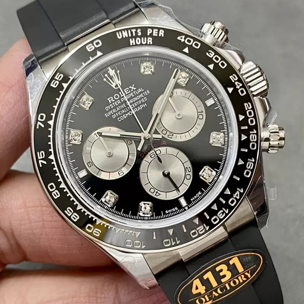 텅스텐 롤렉스 데이토나 세라믹 베젤 블랙 다이얼 10P 40mm 40mm Rolex Daytona