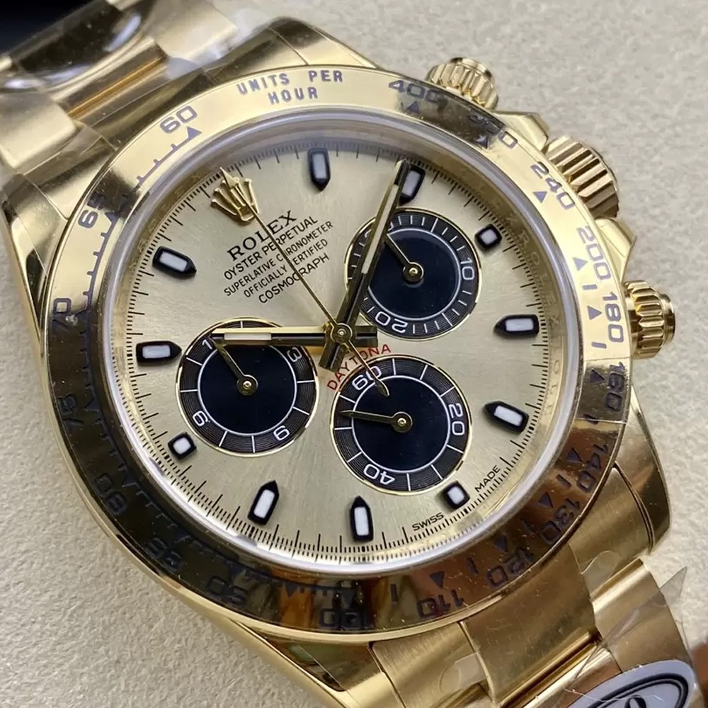롤렉스 데이토나 크로노그로프 샴골 금통 40mm Rolex Daytona