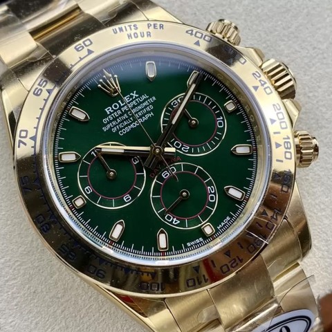 롤렉스 데이토나 크로노그로프 헐크 금통 40mm Rolex Daytona
