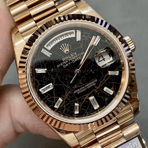 롤렉스 데이데이트 옐골 녹판 40mm m228238 Rolex Daydate