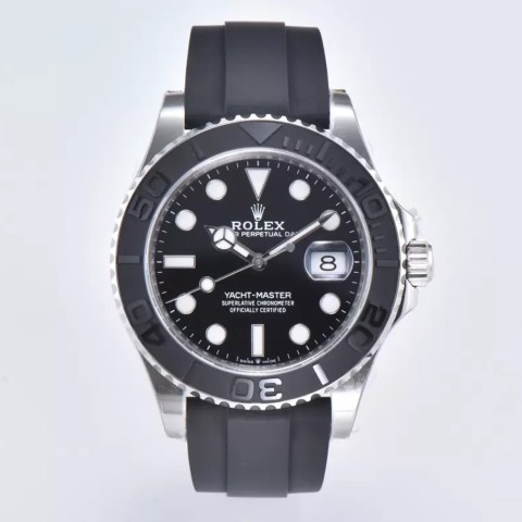 롤렉스 요트마스터 화이트 골드 러버밴드 42mm Rolex Yacht-master