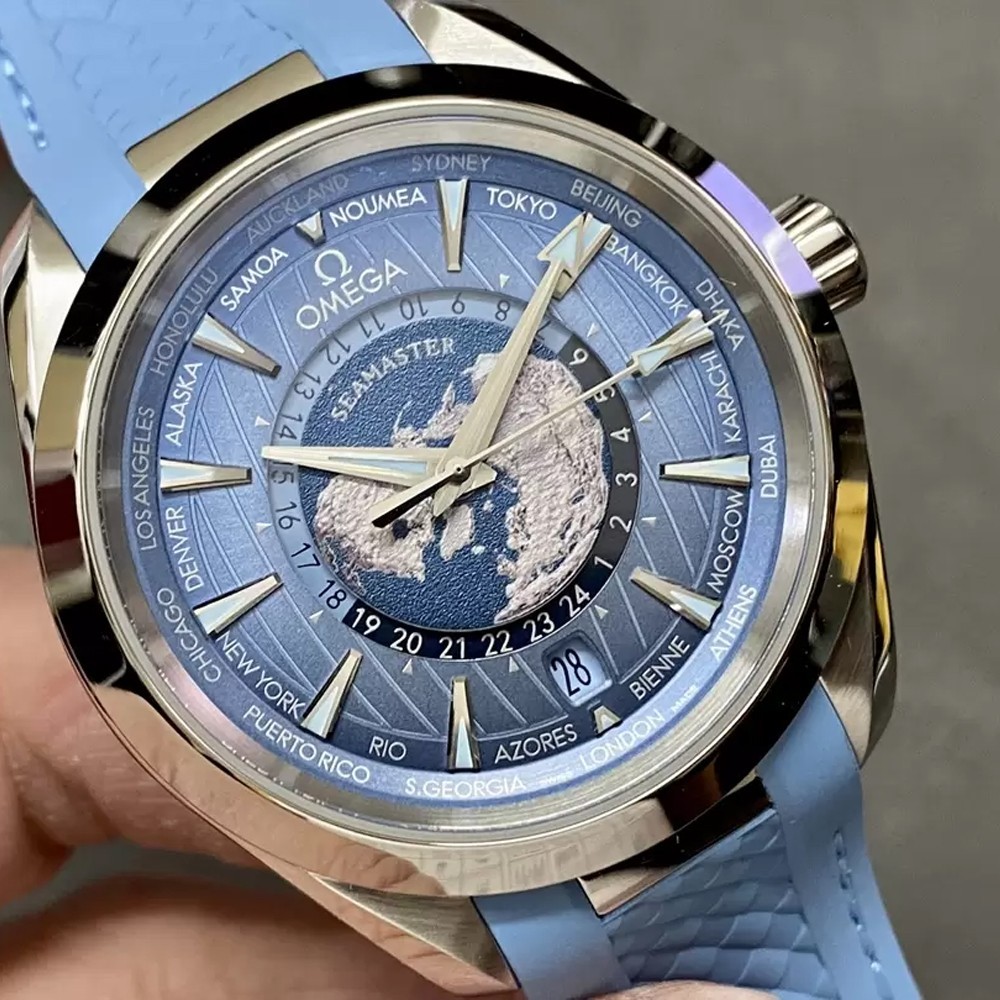 오메가 씨마스터 월드 타이머 한정판 OMEGA Sea Master