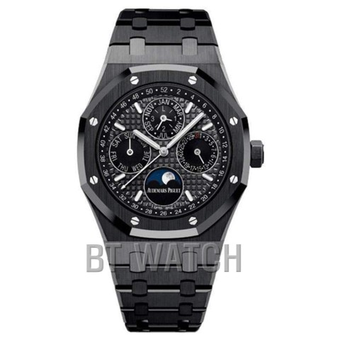 (국내 입고중)오데마피게 로얄오크 퍼페츄얼 캘린더 26579 블랙 세라믹 Audemars Piguet Royal Oak