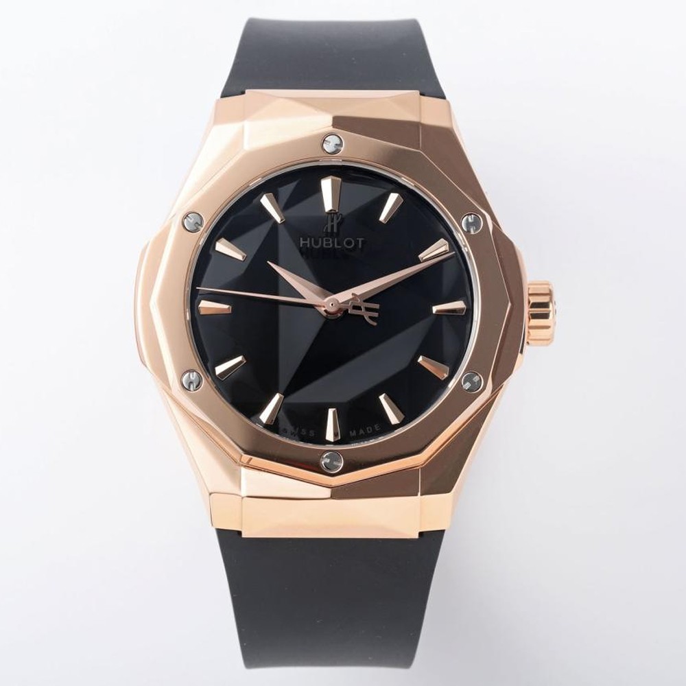 위블로 클래식 퓨전 올린 스키 킹 골드 550.OS.1800.RX.ORL19 Hublot 