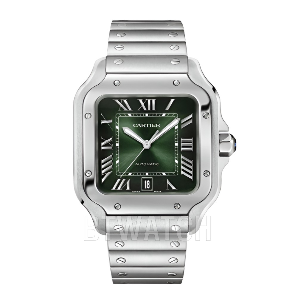 까르띠에 산토스 라지 그린 Cartier Santos Large