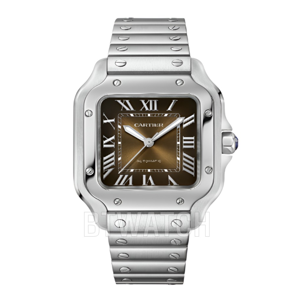 까르띠에 산토스 미디엄 그린 Cartier Santos Medium