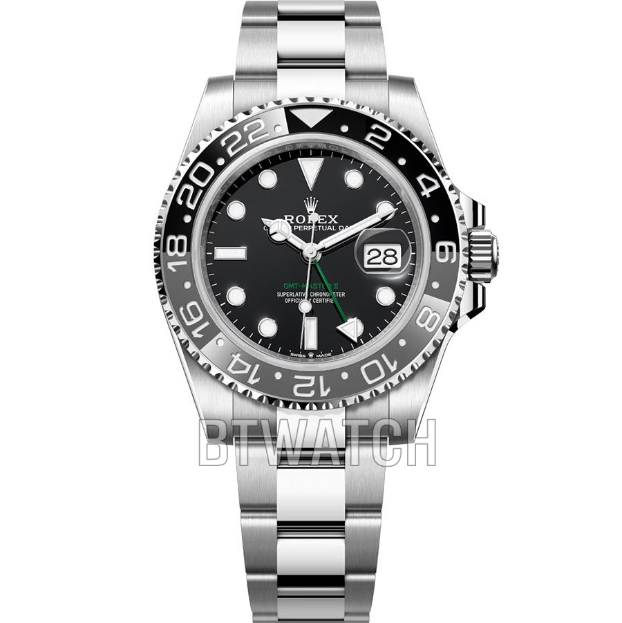 클린 공장 GMT-마스터 II 126710GRNR 브루스 웨인 오이스터 40mm