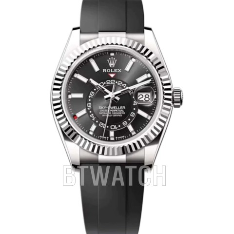 ZF공장 롤렉스 스카이드웰러 검판 다이얼 러버 최신 텅스텐 (180g) 42mm