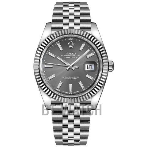 로렉스 데이저스트 다크로듐 바인덱스 다이얼 41mm Rolex Datejust