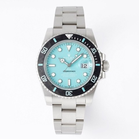 VS공장 DIW 서브마리너 PARAKEET 아쿠아 다이얼 40MM