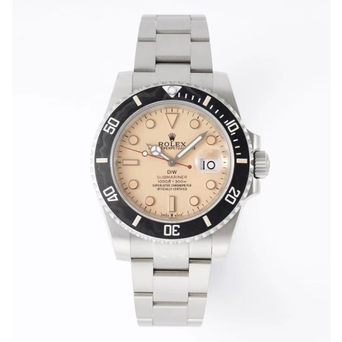 VS공장 DIW 서브마리너 PARAKEET 살몬 다이얼 40MM