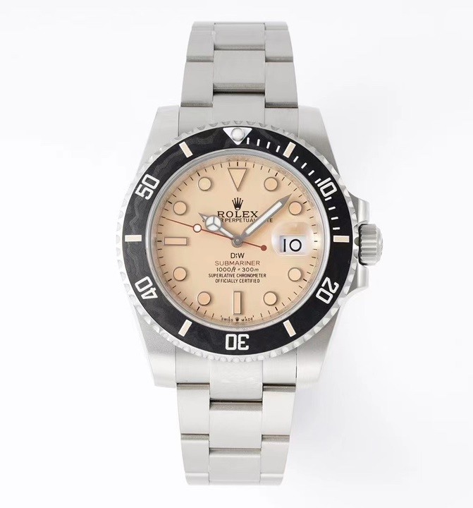 VS공장 DIW 서브마리너 PARAKEET 살몬 다이얼 40MM