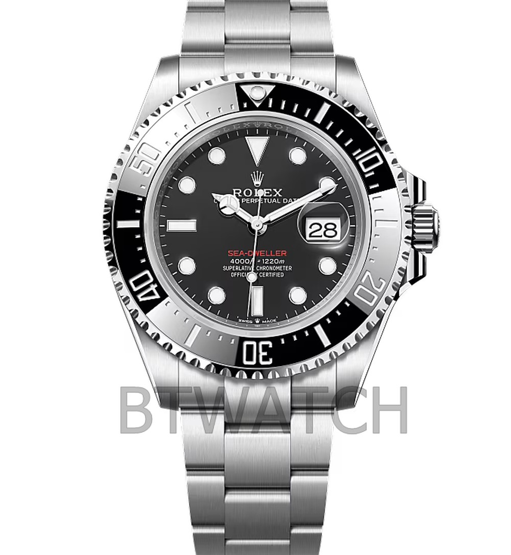 롤렉스 씨드웰러 검판 다이얼 SS 브레이슬릿 43mm 126600 Rolex Seedweller