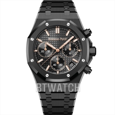 (국내 입고중)오데마피게 로얄오크 26240 크로노 세라믹 블랙 Audemars Piguet Royal Oak 26240