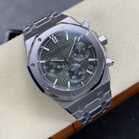 오데마피게 로얄오크 26240 크로노 스틸 그린 Audemars Piguet Royal Oak